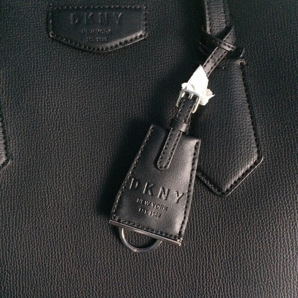 NEW DKNY Real Leather Tote Bag - Picture 5 of 8